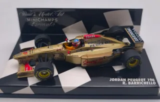 JORDAN PEUGEOT 196 R. BARRICHELLO 1:43 MINICHAMPS