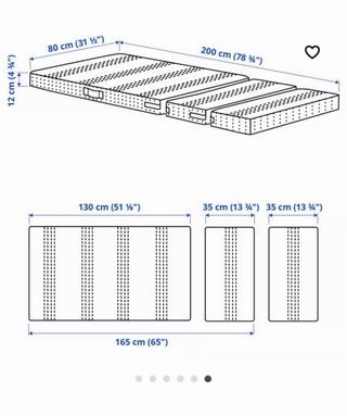 Cama extensible infantil blanca con colchon