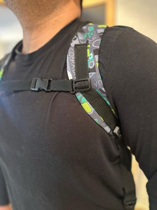 Mochila Transportín Perro Negro Multicolor