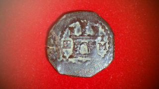 Lote 2 Maravedís Felipe II Segovia 1580-1591