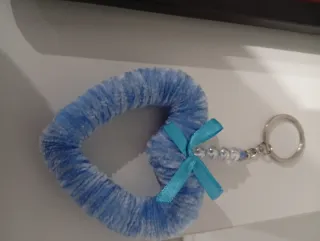 Llaveros Corazón Hechos a Mano