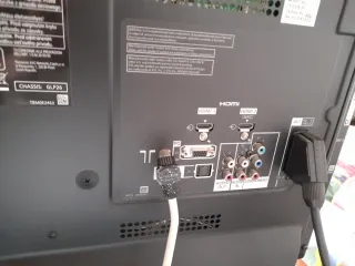 Televisión Panasonic Negra