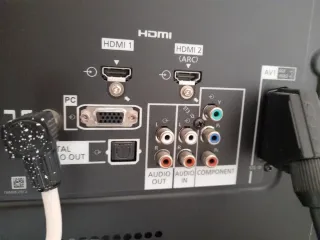 Televisión Panasonic Negra