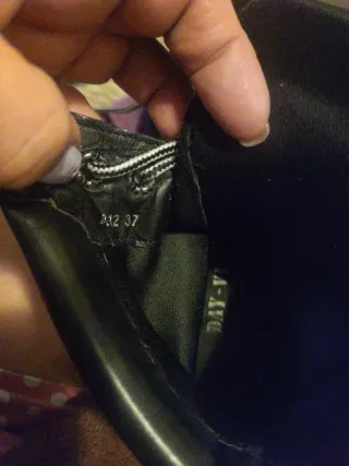 Botines de tacón juveniles negros