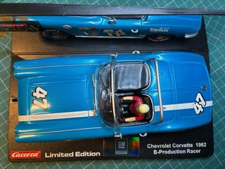 Slot 1/24 Carrera Chevrolet Corvette 1962.Mod C1
