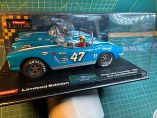 Slot 1/24 Carrera Chevrolet Corvette 1962.Mod C1