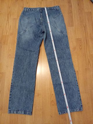 Pantalón vaquero mujer azul