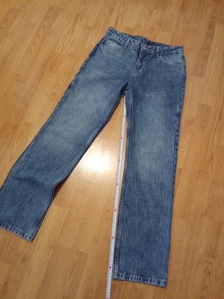 Pantalón vaquero mujer azul