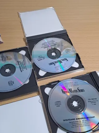 Clásicos Vivaldi Mozart Strauss CD's