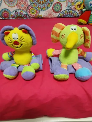 Lote de peluches de bebe