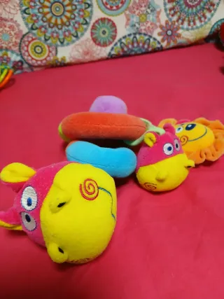 Lote de peluches de bebe