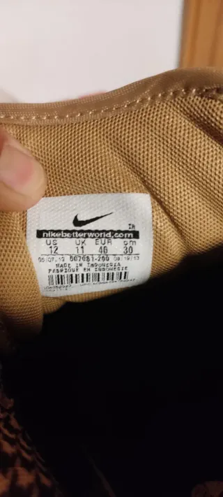 Nike Air Trainer 1 Mid PRM QS Marrón/Dorado