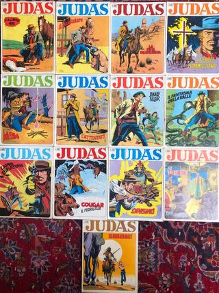 Fumetto Judas - Albi da 1 a 13 - Settembre 1979