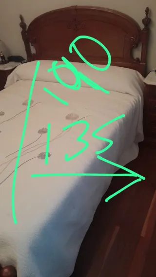 Muebles de dormitorio de madera. OPORTUNIDAD!!