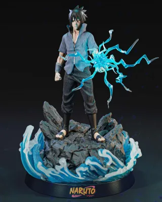 Figura Resina Sasuke Naruto