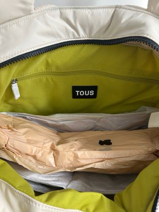 Bolso TOUS acolchado beige - Nuevo con etiquetas