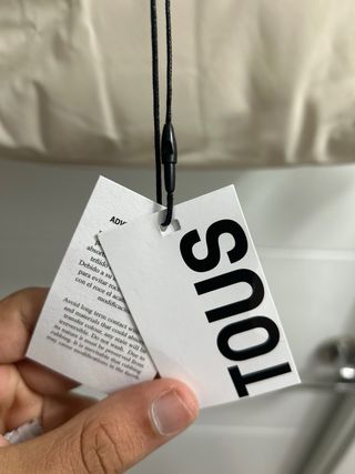 Bolso TOUS acolchado beige - Nuevo con etiquetas