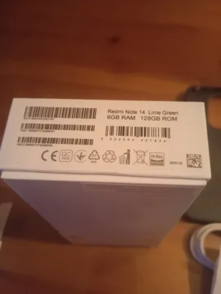 Xiaomi Redmi Note 14 Verde claro