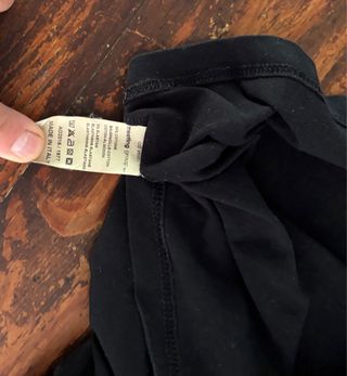 DEHA Top Nero Cotone Donna