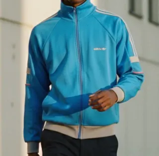 Chaqueta Adidas Vintage Ventex Azul