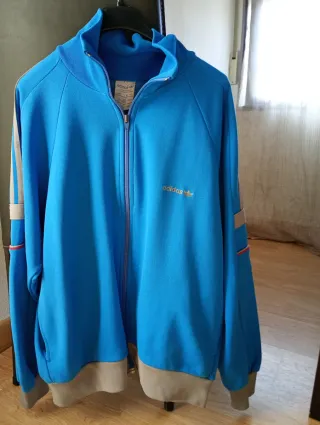 Chaqueta Adidas Vintage Ventex Azul