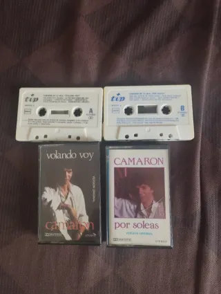 Lote 2 Casetes Camaron de la Isla