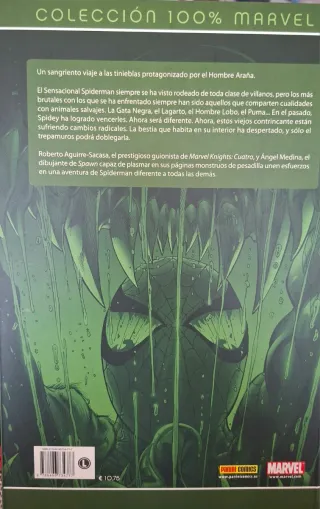 Comic 100% MARVEL: SPIDERMAN: SALVAJE
