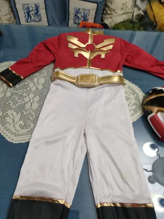 Disfraz Power Rangers Rojo