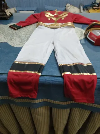 Disfraz Power Rangers Rojo