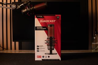 Micrófono HyperX QuadCast Negro/Rojo