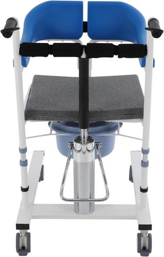 Silla de transferencia y baño con ruedas