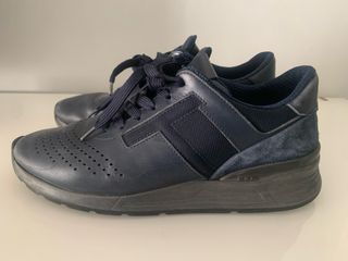 Sneakers Tod's Uomo Pelle Blu Taglia 41.5