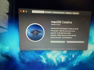 MacBook Air SSD 128GB,13 pulgadas