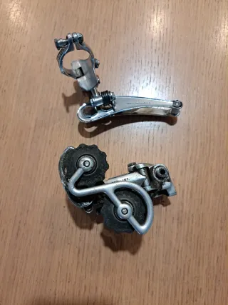 Cambio y Desviador Campagnolo Nuovo Record