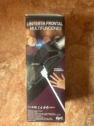 Linterna Frontal Rukk Multifunciones LF001