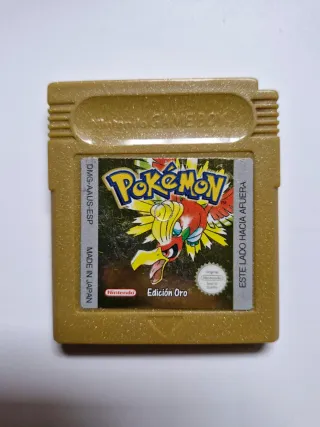 Pokemon Oro Game Boy DMG-AAUS-ESP