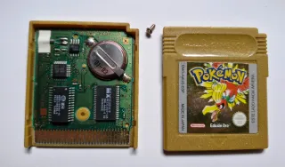 Pokemon Oro Game Boy DMG-AAUS-ESP