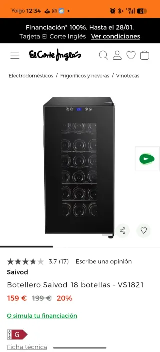 Vinoteca Orbegozo 12 botellas