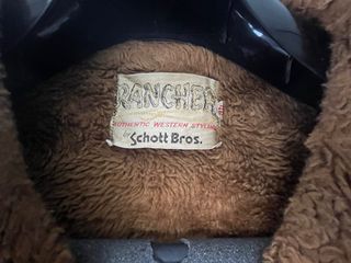 Chaquetón Piel Schott Rancher Talla 46