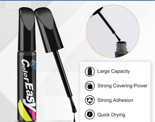 Bote Pintura Negro Retocar Coche