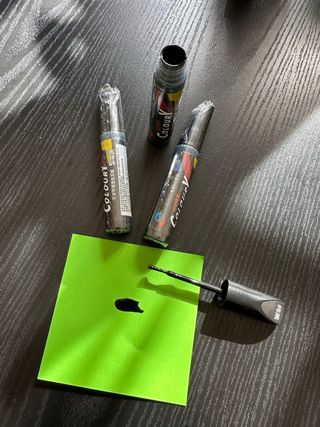 Bote Pintura Negro Retocar Coche