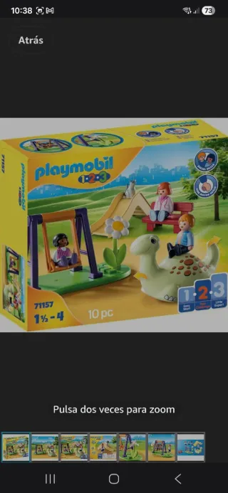 Parque infantil Playmobil 1-2-3