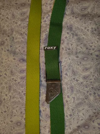 Cinturón Roxy Verde y Amarillo