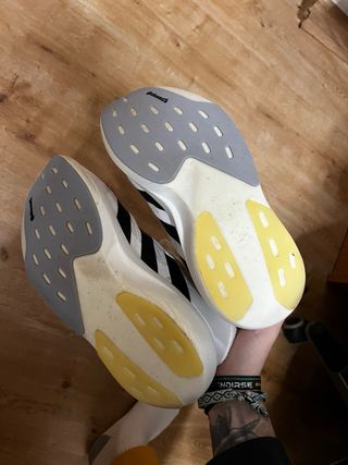 Adidas Adizero EVO SL Zapatillas Blancas Negras