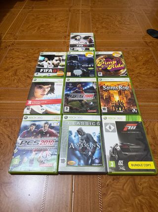 Pack 10 Juegos Xbox 360 PAL ESP COMPLETOS