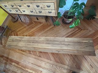 Banco de madera teca Lawas 180cm, muy buen estado