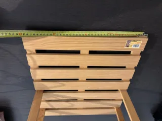 Macetero de madera para colgar