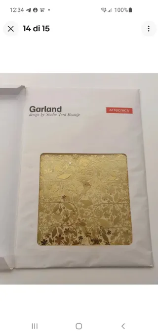 Lampada a sospensione Garland Gold Artecnica