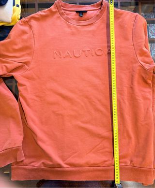 Sudadera Nautica Naranja Talla M
