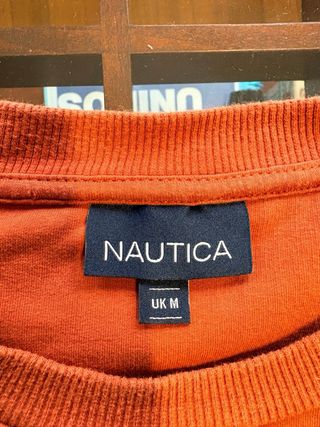 Sudadera Nautica Naranja Talla M